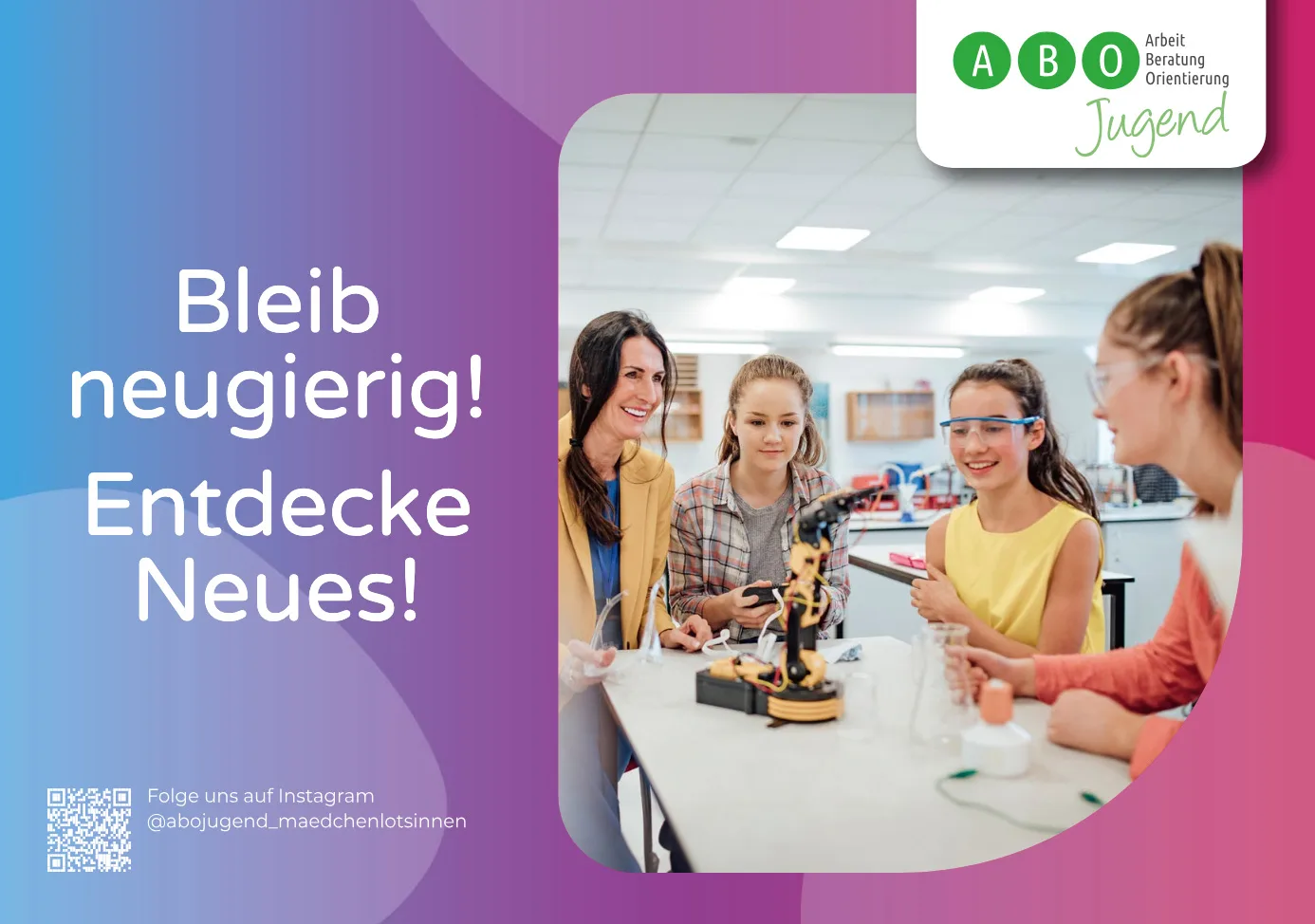 Mädchenlotsinnen Postkarte